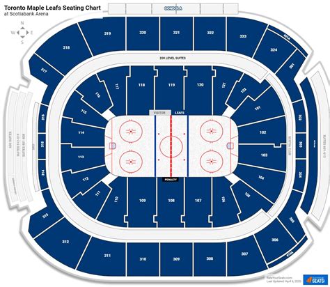 Scotiabank Arena Section 120 Toronto Maple Leafs