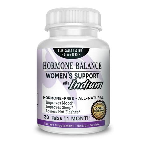 Hormonal Balance Womens Support With Indium 30ct East Park Research