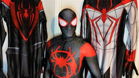 Ps5 Marvels Spider Man Miles Morales Suit Collection Youtube