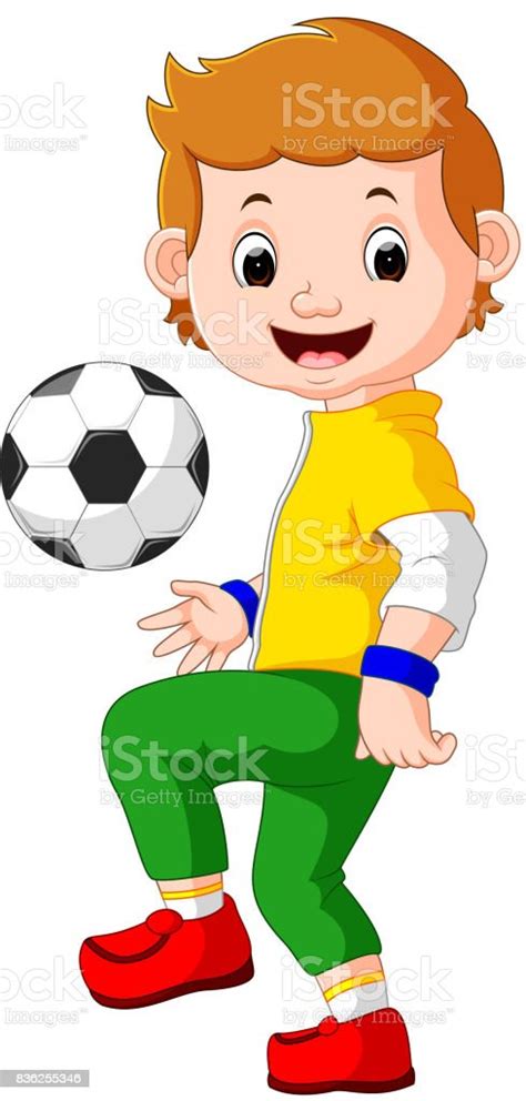 Cartoon Male Soccer Player Stock Illustration Download Image Now Istock