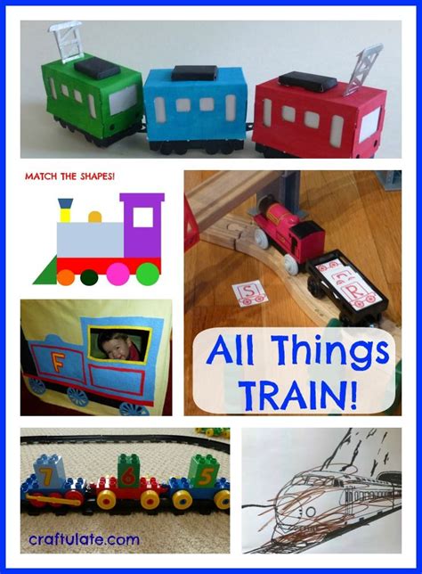 All Things Train Train Crafts Train Activities Activities