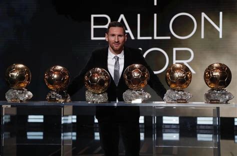 Lionel Messi Se Quedó Con Su Sexto Balón De Oro Y Es El Más Ganador De