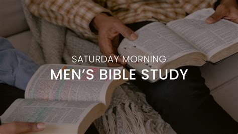Bible Study For Men Saturday Morning Bath Campus