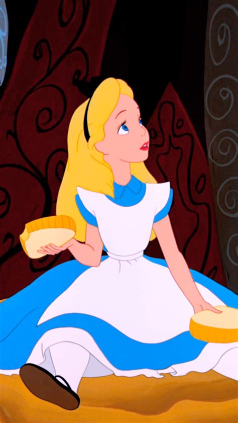Confused Alice Listening To The Caterpillar Walt Disney Disney Alice