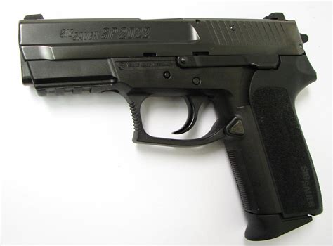 Sig Sauer Sp2022 9mm Para Caliber Pistol High Capacity Service Pistol