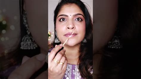 How To Apply Nude Lipstick On Dark Pigmented Lips Malayalam