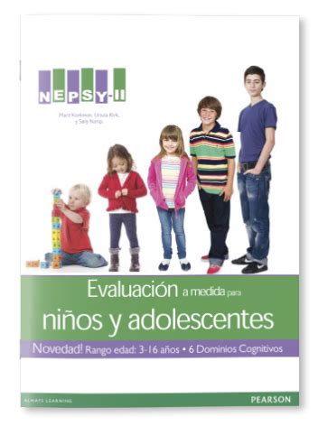 Folleto NEPSY II Pearson Clinical Assessment España