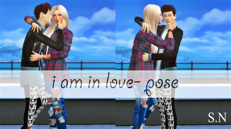 Simsnema Ts4 I Am In Love Pose Posepack Love 4 Cc Finds Poses