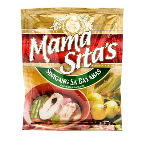 Mama Sitas Sinigang Sa Bayabas Guava Soup Base Mix 14 Oz 40 G