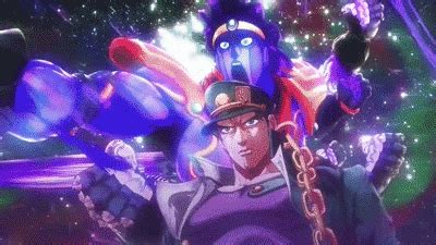 Jojo's bizarre, kuujou joutarou, dio brando, blonde, anime. Star platinum gif 15 » GIF Images Download