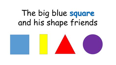 Introduction To 2d Shapes Teaching Resources