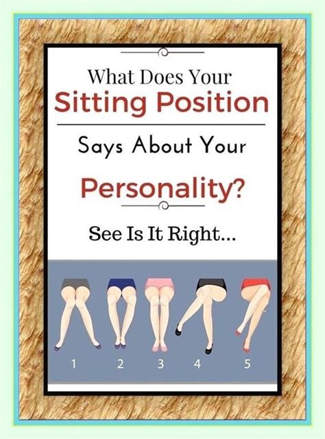 What Does Your Sitting Position Reveal About Your Personality Body Language Signs Sitting