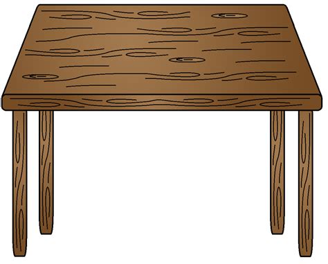 Table Cartoon Clipart Free Download On Clipartmag
