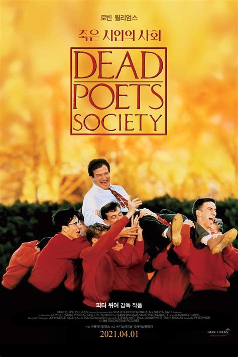 Dead Poets Society 1989 Posters — The Movie Database Tmdb