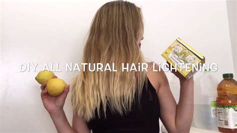 This is why having a foolproof hair care routine becomes essential to having healthy hair. DIY all natural hair lightening! Get natural summer ...