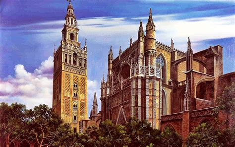 Seville Cathedral Spain Wallpaper 32649854 Fanpop