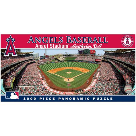 Masterpieces Mlb Los Angeles Angels 1000 Piece Stadium Baseball