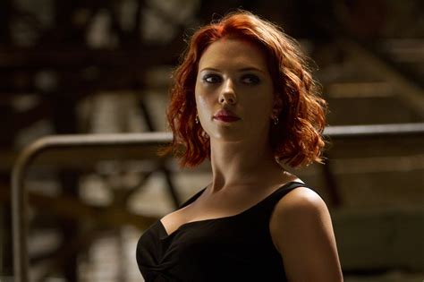 Scarlett Johansson As Black Widow In The Avengers See All Of The