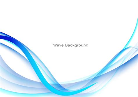 Abstract Stylish Blue Wave Design Background 12494807 Vector Art At