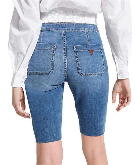 Maybe you would like to learn more about one of these? GUESS Button-Fly Denim Bermuda Shorts & Reviews - Shorts ...