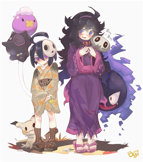 OC A Spooky Matsuri With Allister And Hex Maniac Ghost Type Pokemon
