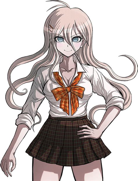 Image Danganronpa V3 Miu Iruma Halfbody Sprite High School Uniform