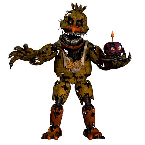 Nightmare Chica Full Body By Rockbearspeed On Deviantart