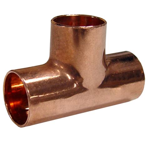 2 In X 2 In X 1 In Dia Copper Tee Fitting At