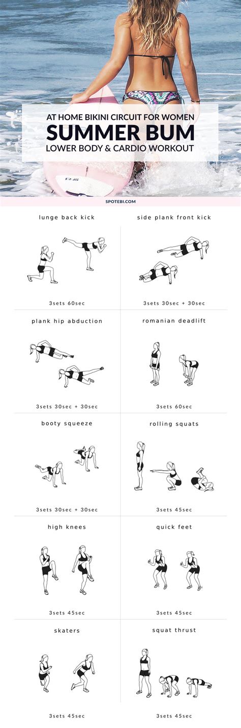 The top workouts to tone your total body! Lower Body And Cardio Workout