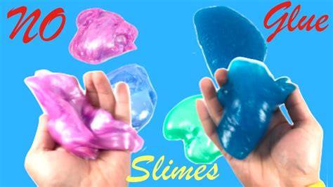 Diy How To Make Slime Without Glue Face Mask Borax Or Hand Soap
