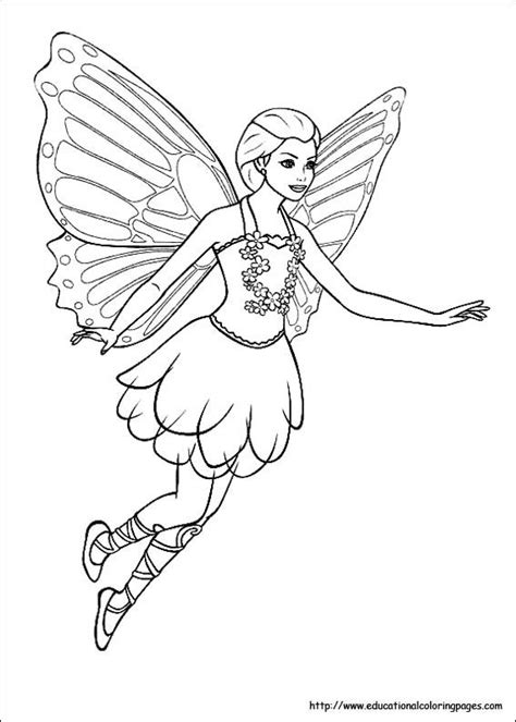 Printable drawings and coloring pages. Fairies Coloring Pages free For Kids (With images) | Fairy ...