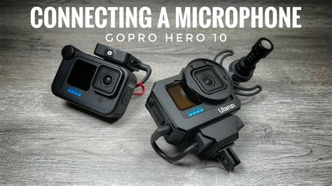 Connecting A Microphone to GoPro Hero 10 Black - 2 Ways To Do It - Win