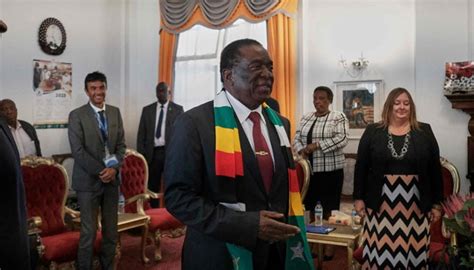 Zimbabwes Emmerson Mnangagwa Reelected As President Amidst Controversial Poll