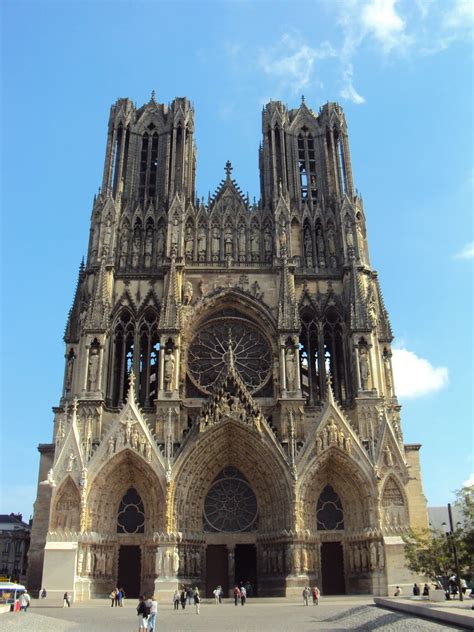 Reims Cathedral Gothic Architecture Pinterest Reims Cathedral