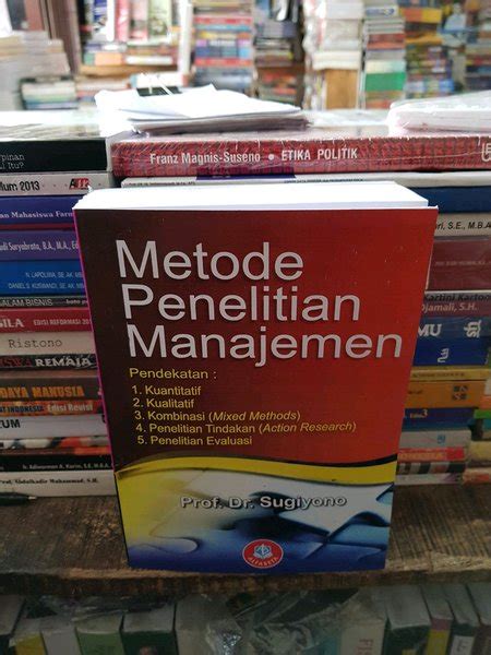 Jual Metode Penelitian Manajemen Prof Sugiyono Di Lapak Raja Buku Murah