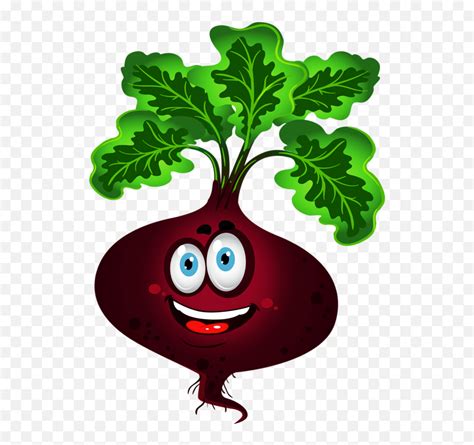 Beterraba Vegetables Cartoon Emojibeet Emoji Free Transparent