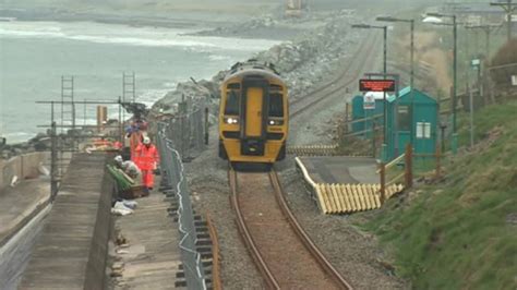 Barmouth To Harlech Cambrian Coast Railway Line Reopens Bbc News
