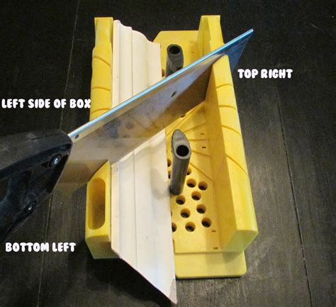 How To Cut Crown Molding With A Miter Box