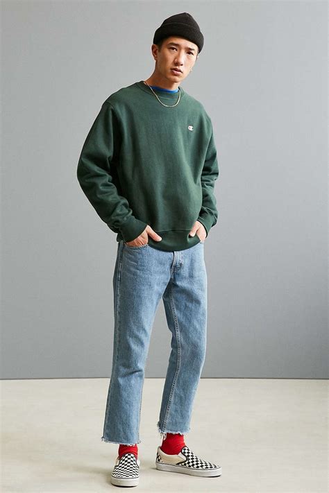Find cool hoodies and sweatshirts here at urban outfitters. Champion Reverse Weave Fleece Crew Neck Sweatshirt - Urban ...