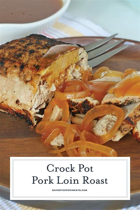 When it's an extra cold night, and you don't want to worry about dinner, slow cooker pot roast is a perfect option for the whole family. Crock Pot Pork Loin Recipe - Pork Loin Crock Pot Recipe