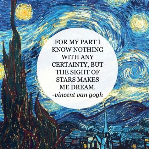 The Starry Night Tumblr Van Gogh Quotes Vincent Van
