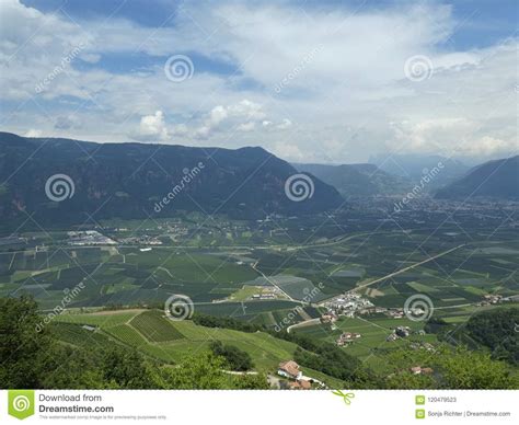 Landscape Of The Mountains In South Tyrol Italy Europe Summit Rock