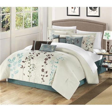Chic Home 21 82 Q 01 Us Bliss Garden 12 Piece Bed In A Bag Embroidered