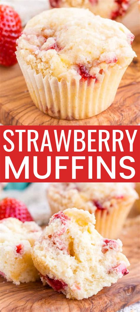 Strawberry Coffee Cake Muffins Recipe Sugar And Soul