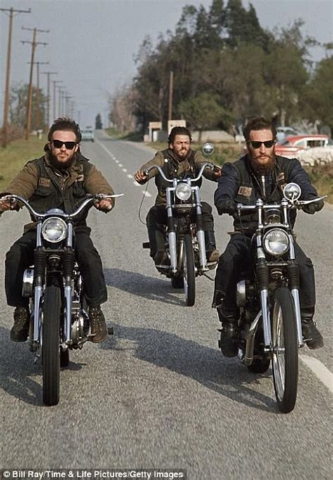 Capturing Life In The Fast Lane Images Of Hells Angels Taken After