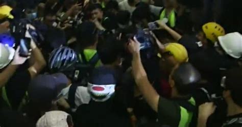 Violence Erupts At Hong Kong Airport As Protesters Clash With Police