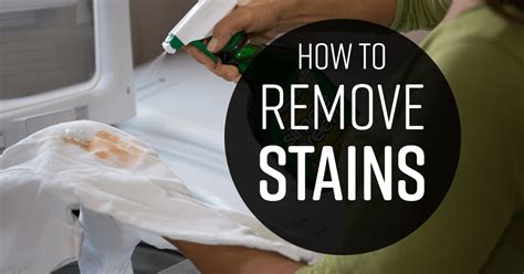Are these techniques effective for eliminating butter stains on all fabrics? How to Remove Stains - Simple Green