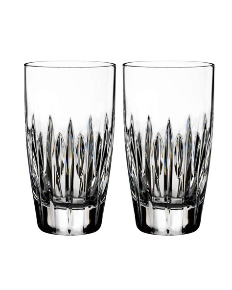 Waterford Crystal Mara Crystal Hiball Glasses Set Of Two Neiman Marcus