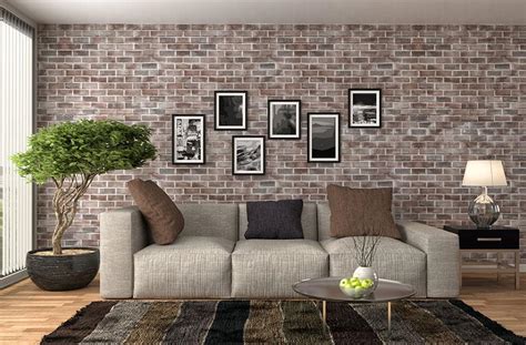 How To Decorate A Brick Wall In The Living Room House