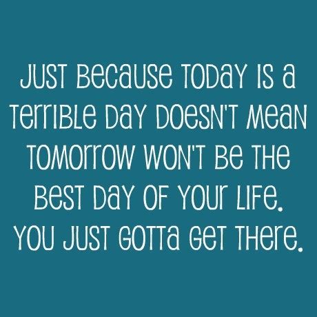 Some days are just bad days, that's all. BAD DAY QUOTES TO CHEER YOU UP image quotes at relatably.com